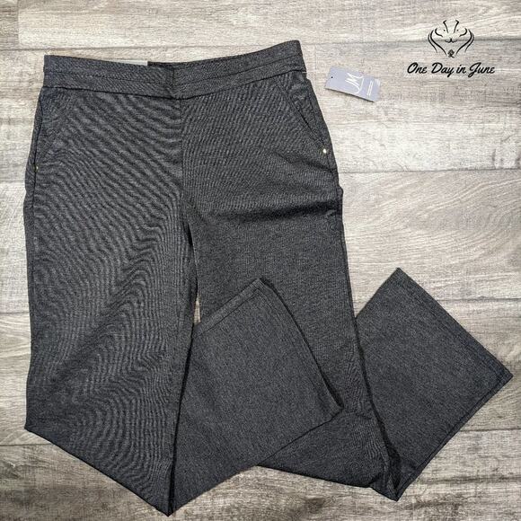 JM Collection Comfort Waistband Trouser Pants Size M - Picture 1 of 5
